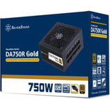 Alimentation modulaire Silverstone da750r gold 750 watts (noir, 4x pcie)