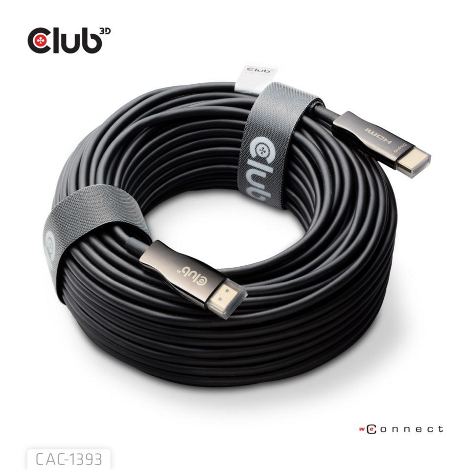 Câble AOC hybride HDMI Club 3D 8K60Hz 4K120Hz 50m (noir)