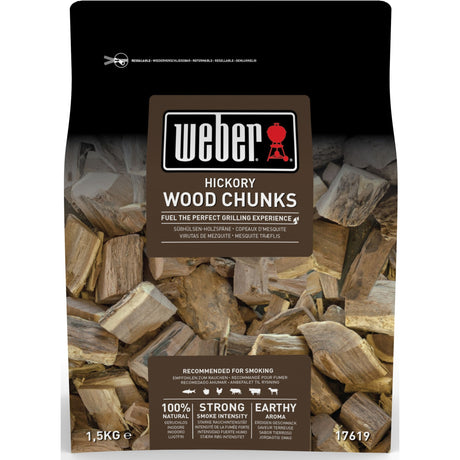 Weber hickory houtblokjes