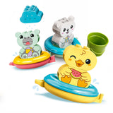Lego Duplo - Les plaisirs du bain : jouet de construction de train d'animaux flottants (10965)