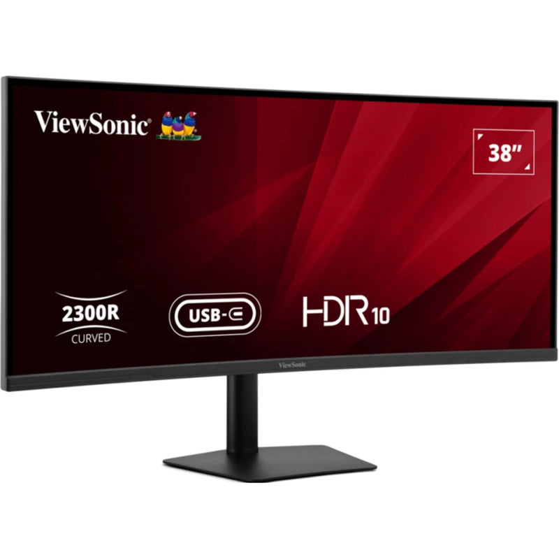 Moniteur incurvé Viewsonic VA3820C UWQHD+ 21:9 avec hub USB-C 38 ultrawide (noir, 2x HDMI, 1x Displayport, USB-C, USB-B)