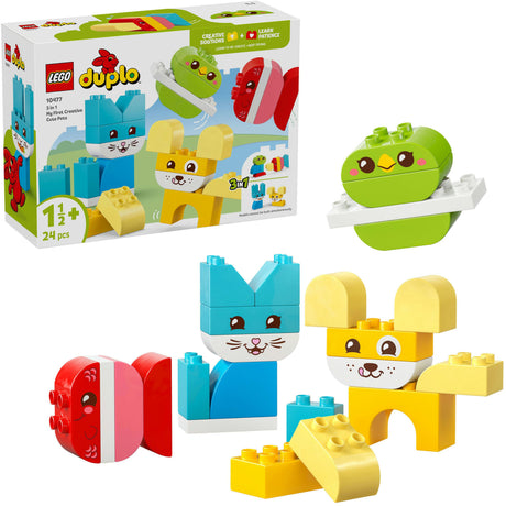 Lego Duplo 10477 3-en-1 mes premiers animaux créatifs