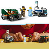 Pack voiture de course Lego city 60459 : avion contre lit d'hôpital
