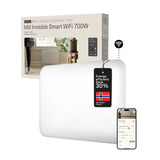 Panneau chauffant wifi Mill steel pa700wifi4, convecteur 700 watts (blanc, wifi 2,4 ghz (wifi 6), bluetooth 5.2, zigbee 3.0 + app)