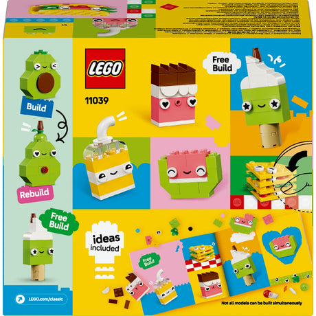 Lego classic 11039 amis de la nourriture créative