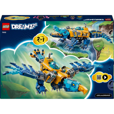 Lego dreamzzz 71512 sous-marin crocodile