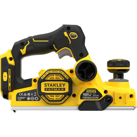 Raboteuse électrique sans balais Stanley fatmax v20 18v (noir jaune, batterie et chargeur non inclus)