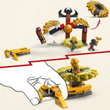 Lego Ninjago 71826 Pack de combat du dragon spinjitzu