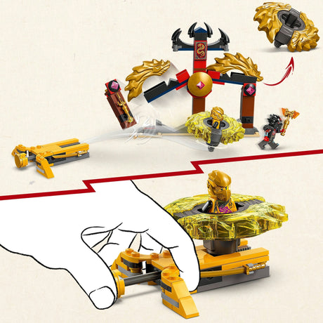 Lego Ninjago 71826 Pack de combat du dragon spinjitzu