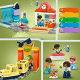 Lego Duplo Town 10428 grand train de quartier interactif