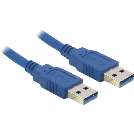 Delock Câble USB-A 3.0 > USB-A 3.0 (bleu, 1 mètre)