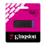 Kingston datatraveler exodia 128 gb usb-stick (zwart blauw, usb-a 3.2 gen 1 (5 gbit s))