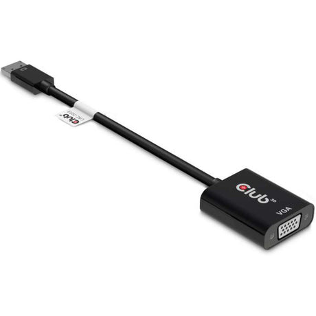Adaptateur actif Club 3D Displayport 1.1 vers VGA (noir)
