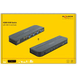 Dellock HDMI KVM-Switch 4K 60 Hz avec USB et audio