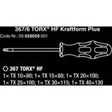 Wera 367 6 Torx HF Tournevis Set Kraftform Plus +