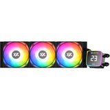 Xyz pc gear aquapulse aio 360 refroidissement par eau (noir, argb, pwm)
