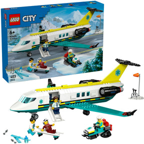 Avion ambulance Lego ® city, avion jouet - 60465