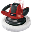 Polisseuse à batterie Einhell ce-cb 18 254 li solo - power x-change - 18 v li-ion - 2 500 t min - ø254 mm - incl. 2x chiffon de polissage (1x textile, 1x synthétique) - excl. batterie et chargeur