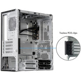 Boîtier mini tour Chieftec uni bs-20b-op (noir | 3x USB-A | 1x USB-C)