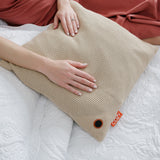 Coussin chauffant sans fil Cosy una tricoté 45 x 45 cm