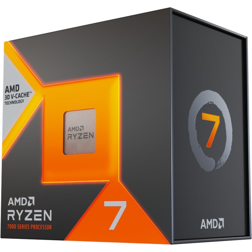 Processeur AMD Ryzen 7 7800x3D, 4,2 GHz (5,0 GHz Turbo Boost) socket AM5 (débloqué, en boîte)