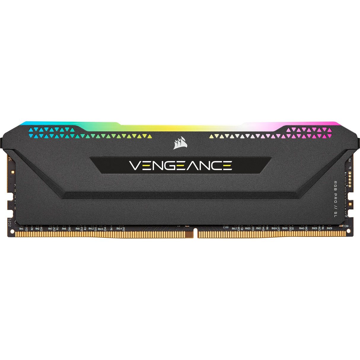 Corsair Vengeance RGB Pro SL 16 Go DDR4-3200 (2x 8 Go) RAM (noir, cmh16gx4m2e3200c16, xmp 2.0)