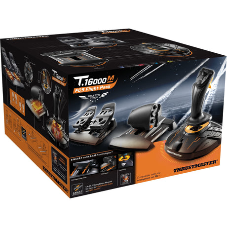 Thrustmaster T.16000M FCS Flight Pack Gaming Hotas (Noir, PC)
