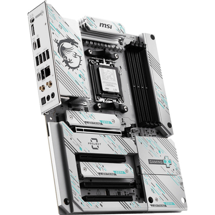 Carte mère MSI B850 Gaming Plus WiFi PZ Socket AM5 (RAID, LAN 5G, WiFi 7, Bluetooth 5.4, Son, ATX)