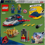 LEGO Super Heroes Marvel 76319 Captain America contre Thanos