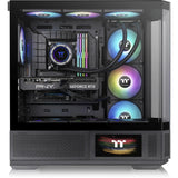 Thermaltake view 370 tg argb midi tower behuizing (zwart | 2x usb-a | 1x usb-c | rgb | tempered glass)