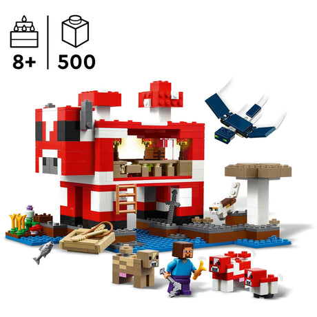 Lego minecraft 21270 la maison des champignons-moos