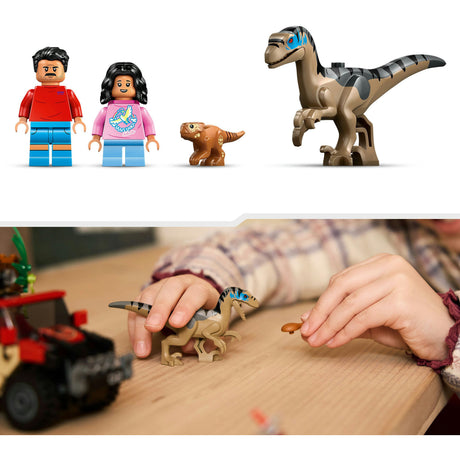Lego Jurassic World 76972 L'évasion de l'Eaptor tout-terrain