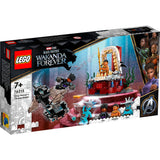 Lego Marvel - Jouet de construction de la salle du trône du roi Namor (76213)