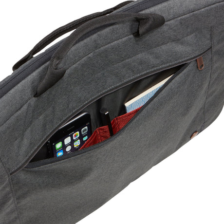Case logic era 15.6 attaché pour ordinateur portable eraa-116-obsidian sac pour ordinateur portable (gris foncé)