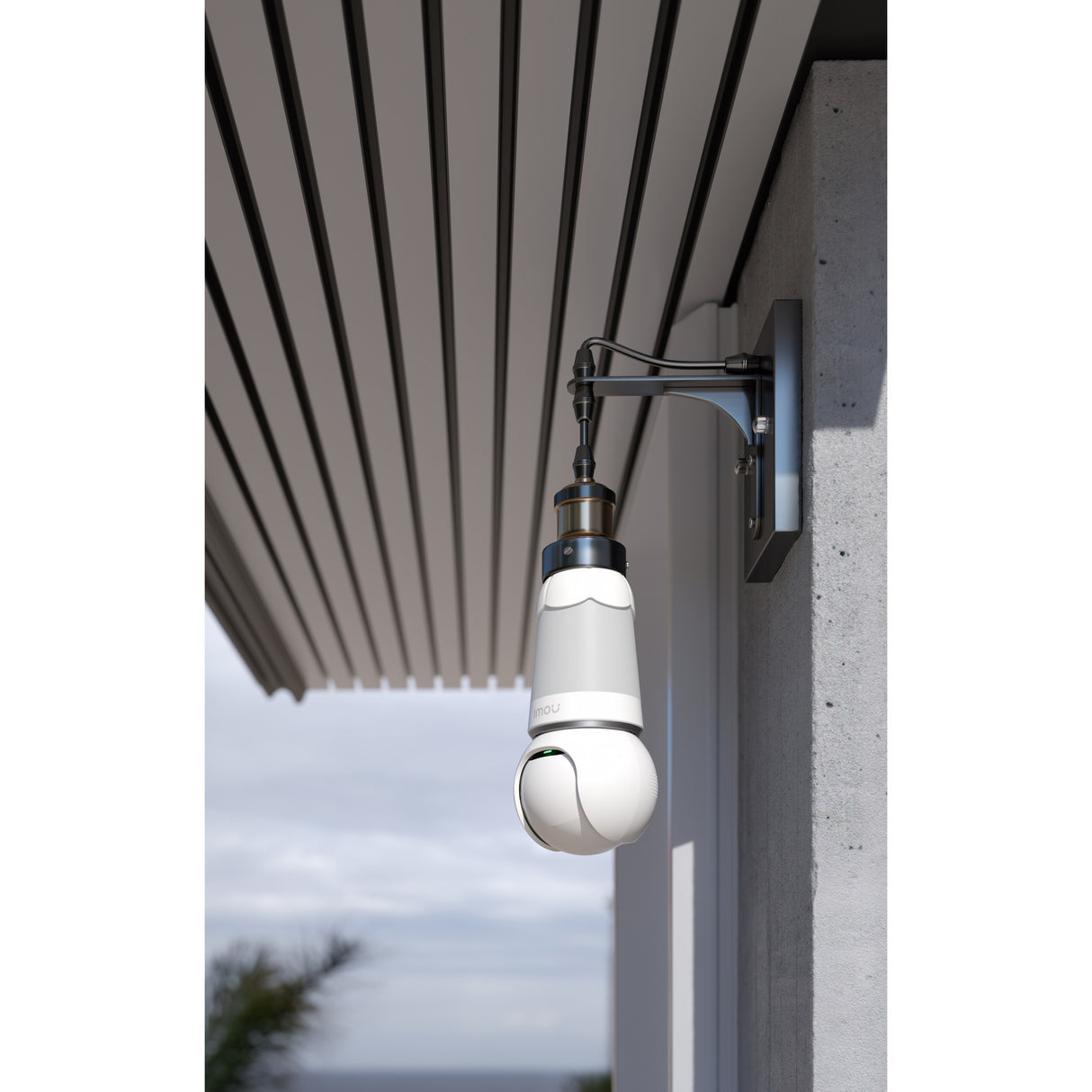 Caméra de sécurité Imou bulb cam 2k (blanc, raccord à vis universel e26 e27)
