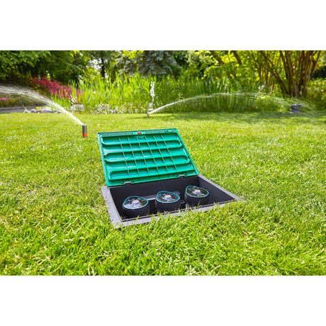 Gardena – vanne d'irrigation 9 v, module de commande Bluetooth (gris, 1285-20, Bluetooth)
