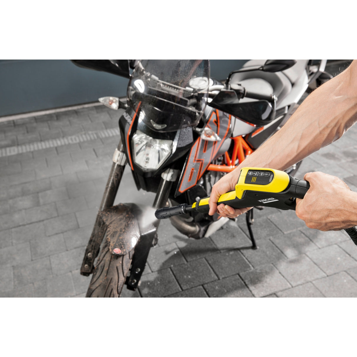 Nettoyeur haute pression Kärcher k 4 power control (jaune noir, 1.324-030.0)