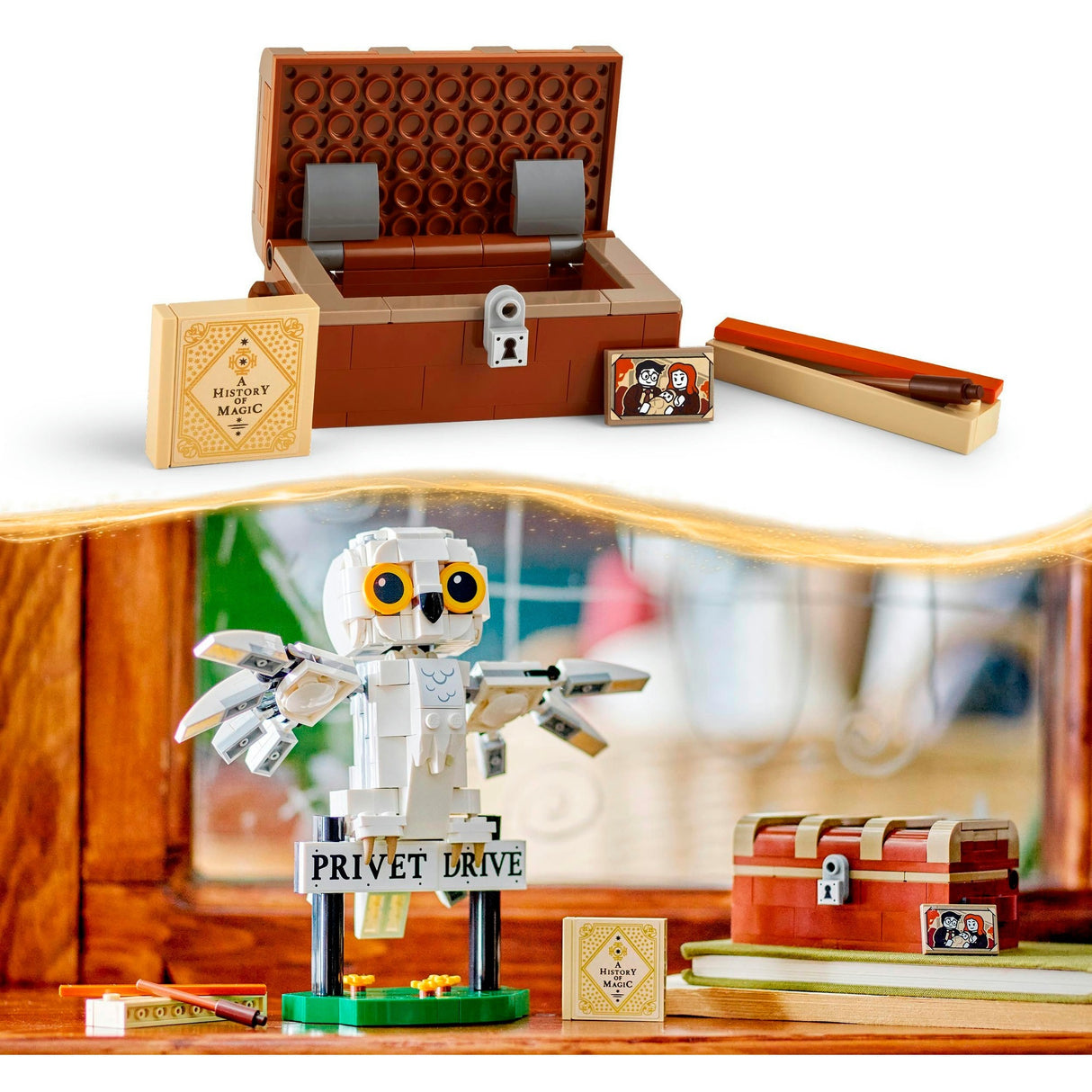 Lego Harry Potter Hedwig™ à Privetlaan 4 - 76425