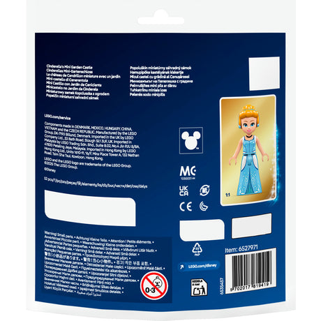 Lego Disney Princess - Jouet de construction du mini château de jardin Cendrillon (30695)