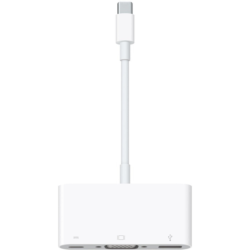 Adaptateur multiport Apple USB-C vers VGA (blanc)