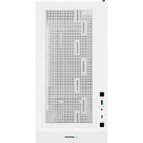 Boîtier tour midi numérique Deepcool ch560 (blanc | 1x USB-A | 1x USB-C | RVB | verre trempé)