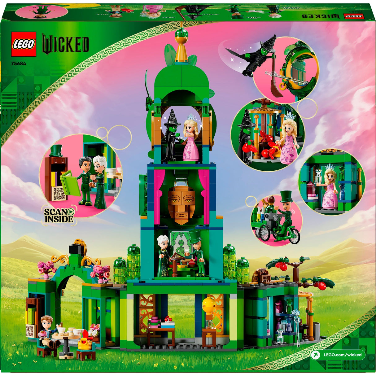 Lego 75684 méchant bienvenue dans la ville d'émeraude
