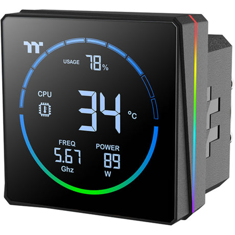 Thermaltake TH360-S V3 ARGB Sync AIO Refroidisseur liquide Refroidissement par eau (Noir)