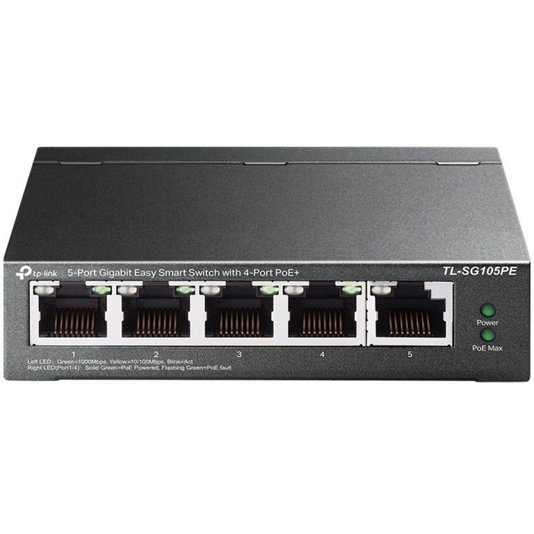 Commutateur tp-link tl-sg105pe (gris, poe)