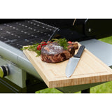 Planche à découper en bambou Barbecook avec canal à jus