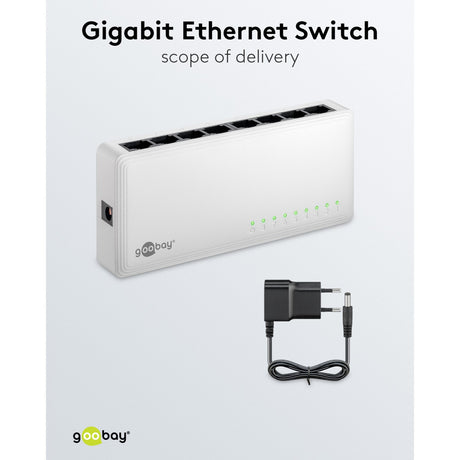 Switch réseau 8 ports