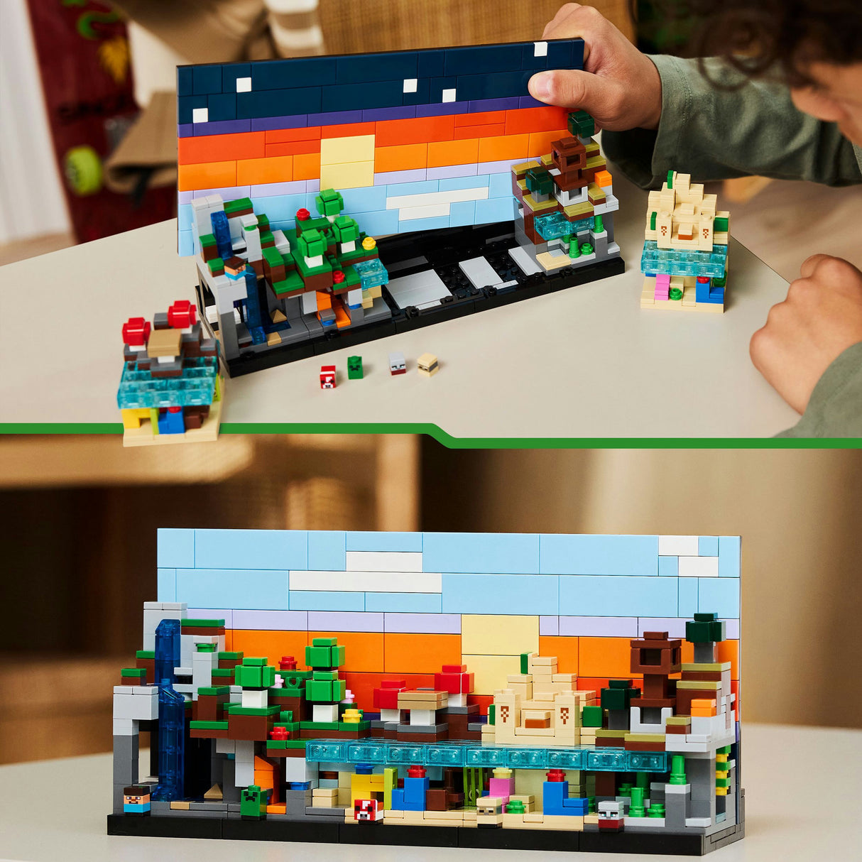 LEGO Minecraft 21589 mini biomes