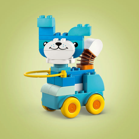 Lego Duplo 10448 Jouet 3 en 1 pour tout-petits Animaux sur roues