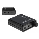 Delock amplificateur casque stéréo portable (noir)