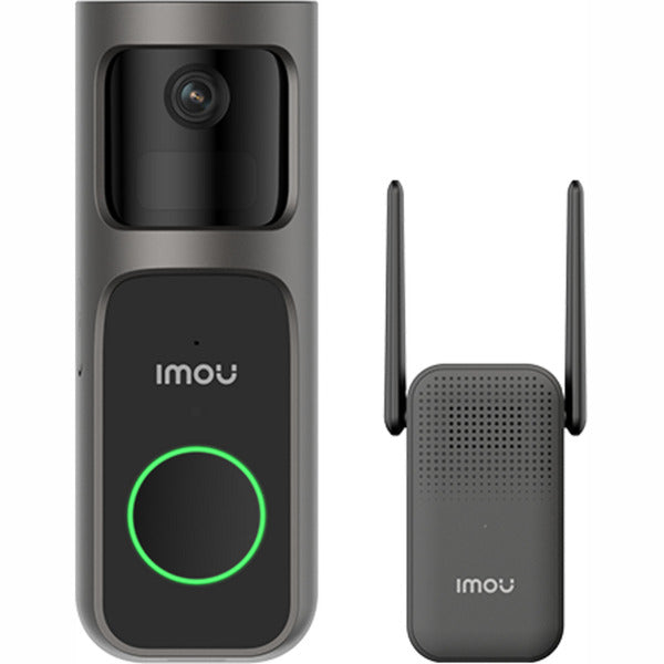 Kit sonnette Imou 2s (noir, 2k, entièrement sans fil)